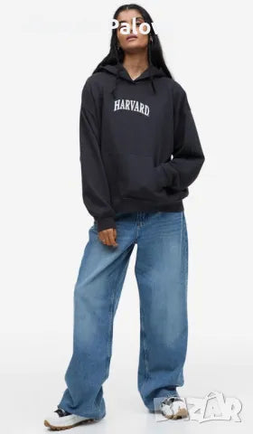 Exchange Hoodie / Sweatshirt HARVARD Bordeaux Unisex